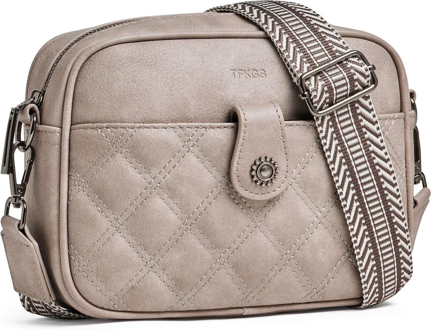 Bolsos cruzados pequeños para mujer, bolso de cuero suave para telé...