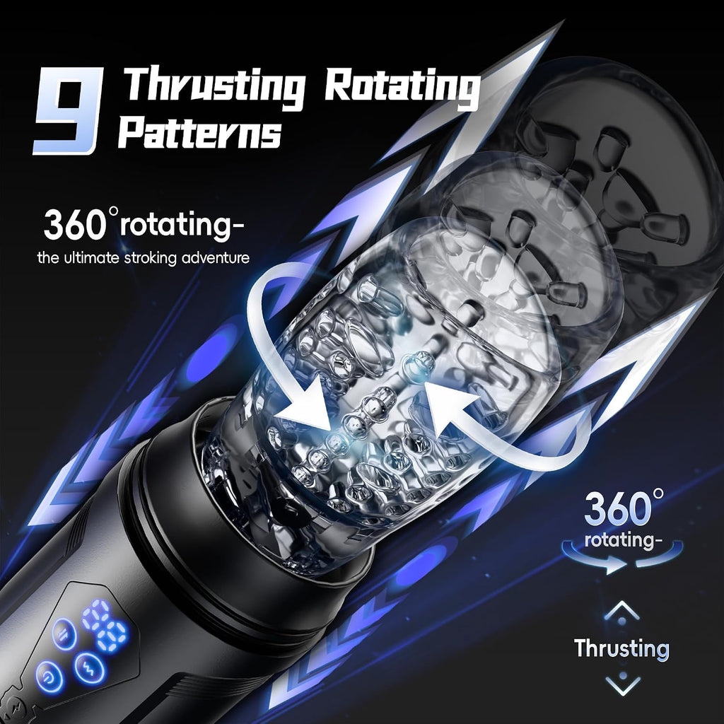 LUMODIA Masturbador Masculino Automático para Hombres, Juguetes Sex...