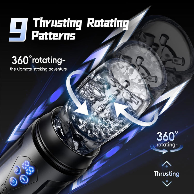 LUMODIA Masturbador Masculino Automático para Hombres, Juguetes Sex...