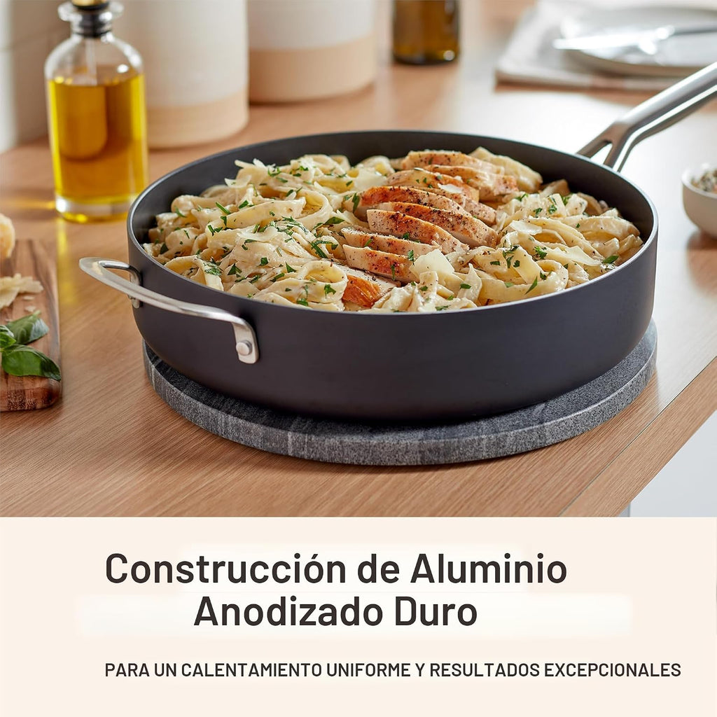 Calphalon® - Sartén para saltear de 5 cuartos de galón, antiadheren...
