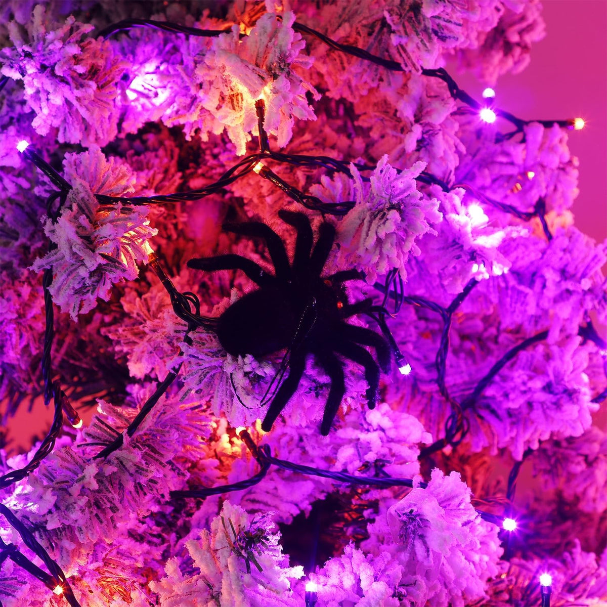 HOME LIGHTING - Luces de Halloween, 66 pies, 200 luces LED, cadena...