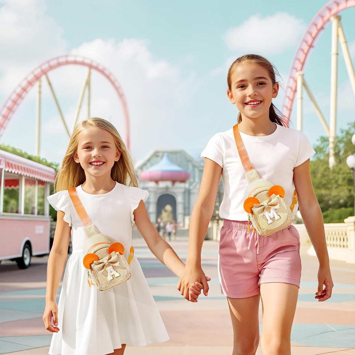 QLOVEA Regalos para niños y niñas, bolso bandolera para niñas, rega...