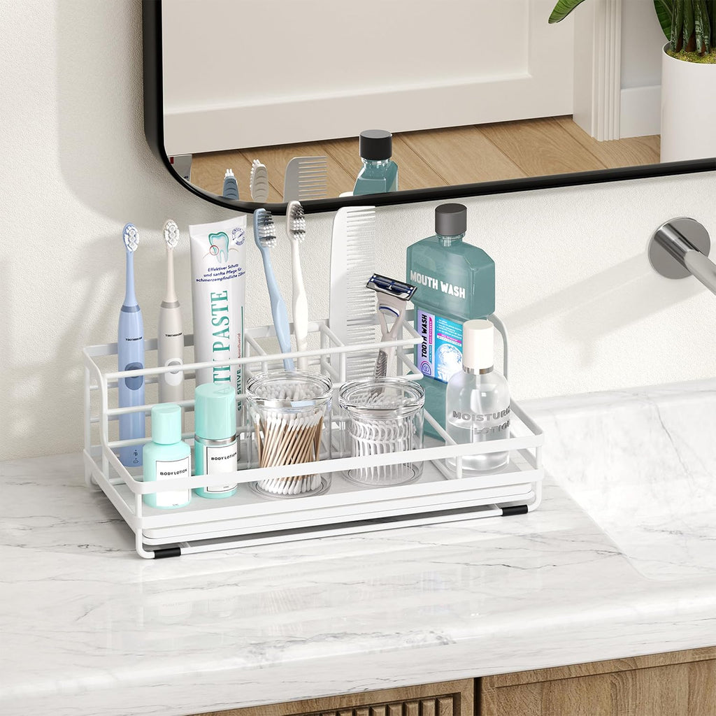 Portacepillos de dientes HapiRm para baño - Organizador de mostrado...