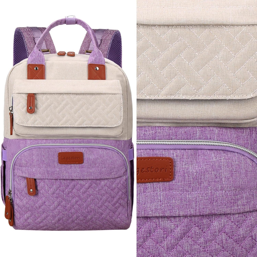 Mochila para pañales, bolsas de bebé unisex grandes para niños y ni...