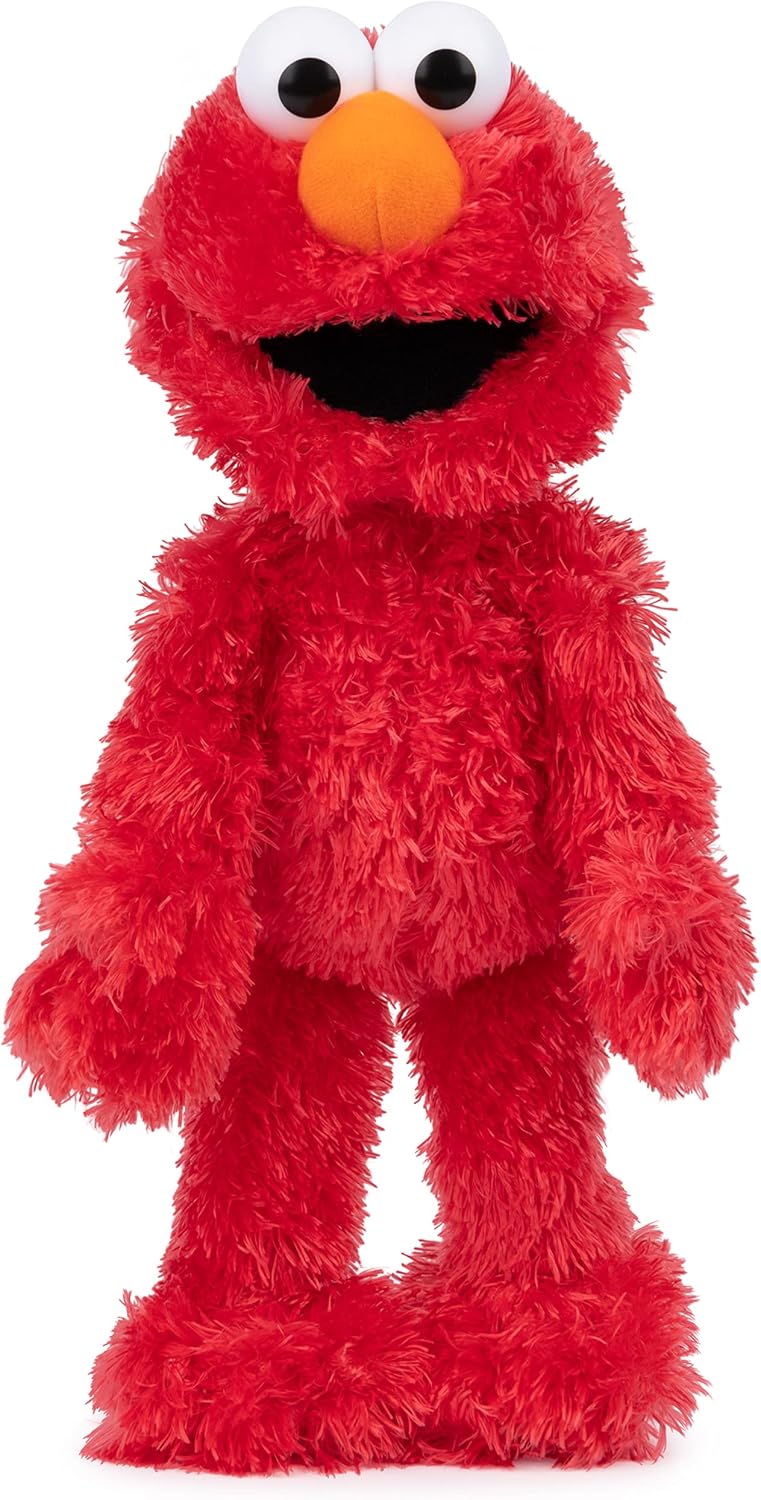 GUND Sesame Street - Peluche oficial de Elmo Muppet de primera cali...