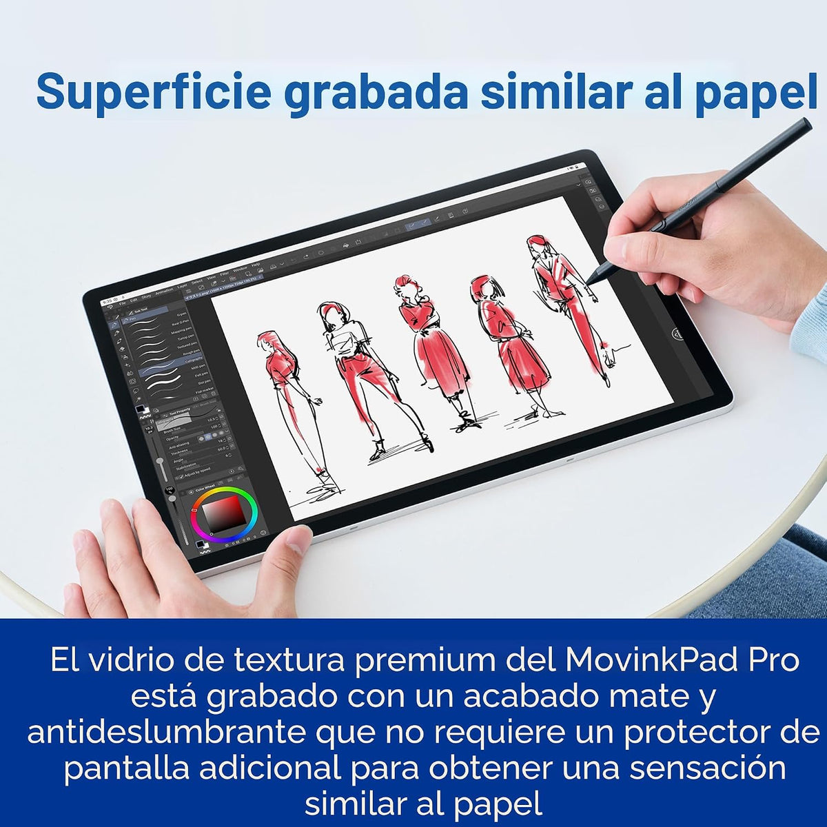 Wacom MovinkPad Pro 14, tableta móvil Android, OLED con ProPen 3 |...