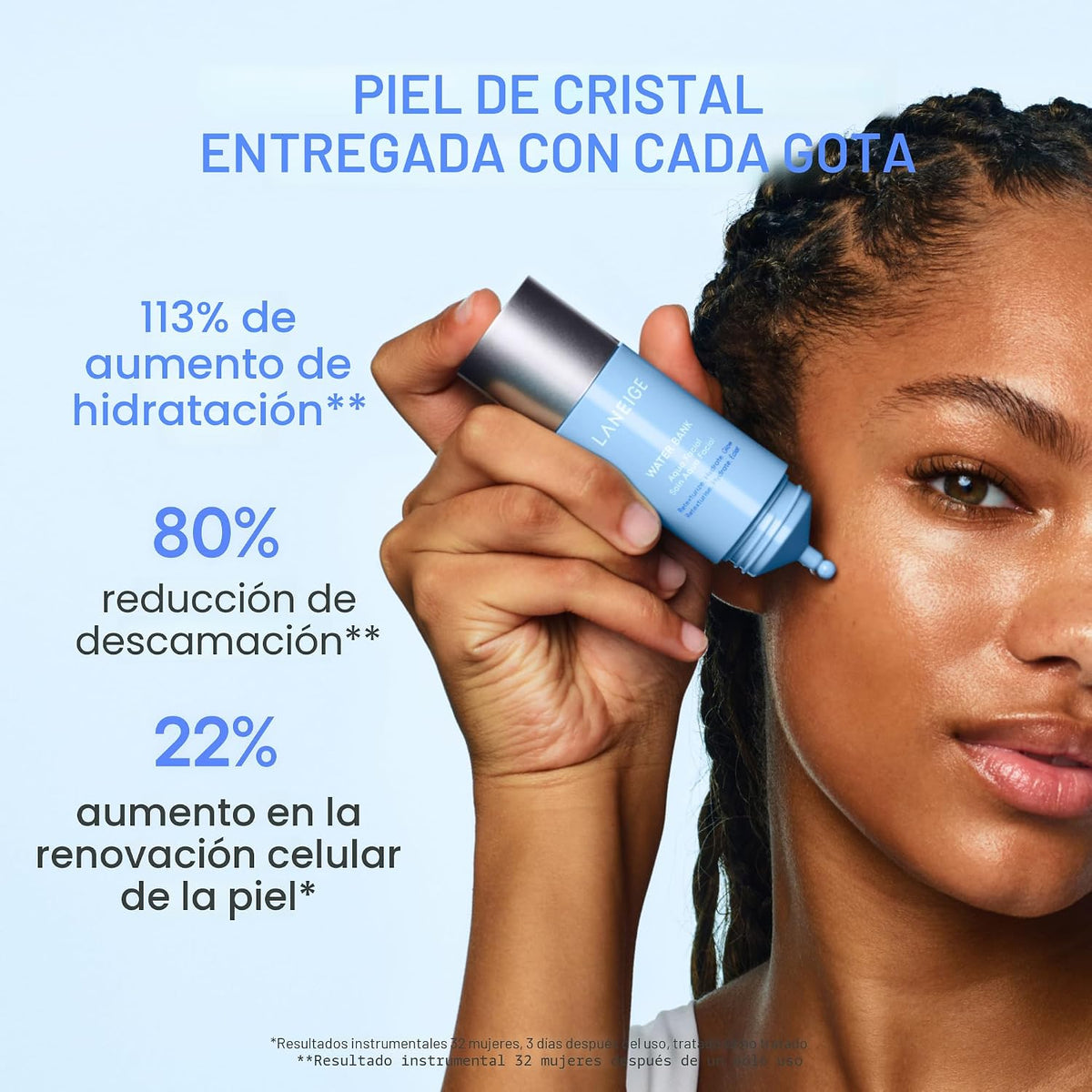 LANEIGE Water Bank Aqua Facial Serum | K-Beauty Suero Hidratante |...