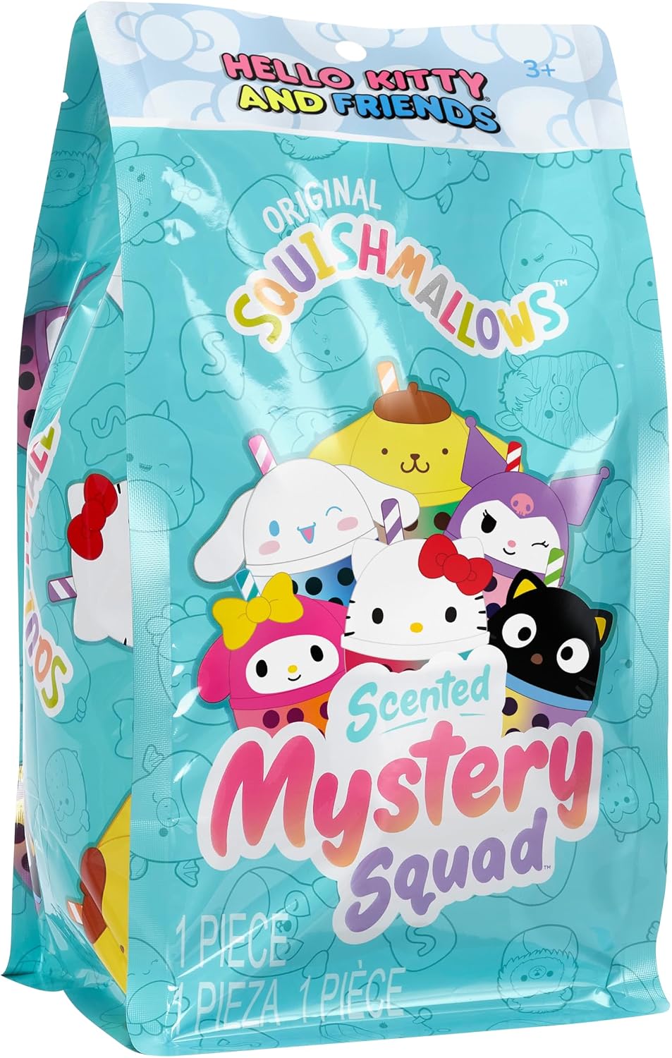 Squishmallows Original Sanrio de 8 pulgadas con aroma Boba Mystery...