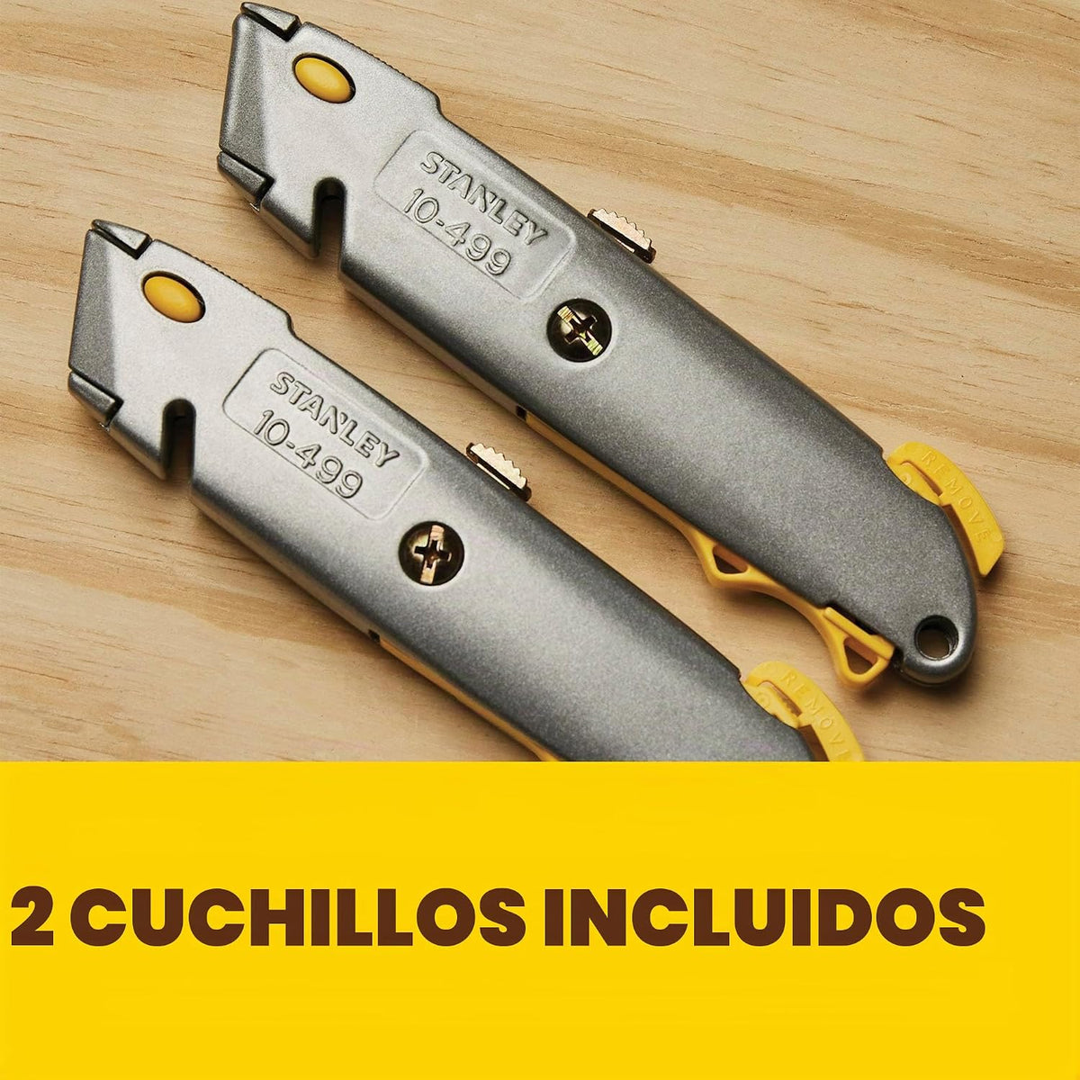 STANLEY Cuchillo multiusos Classic 99, retráctil, 6 pulgadas, (10-0...