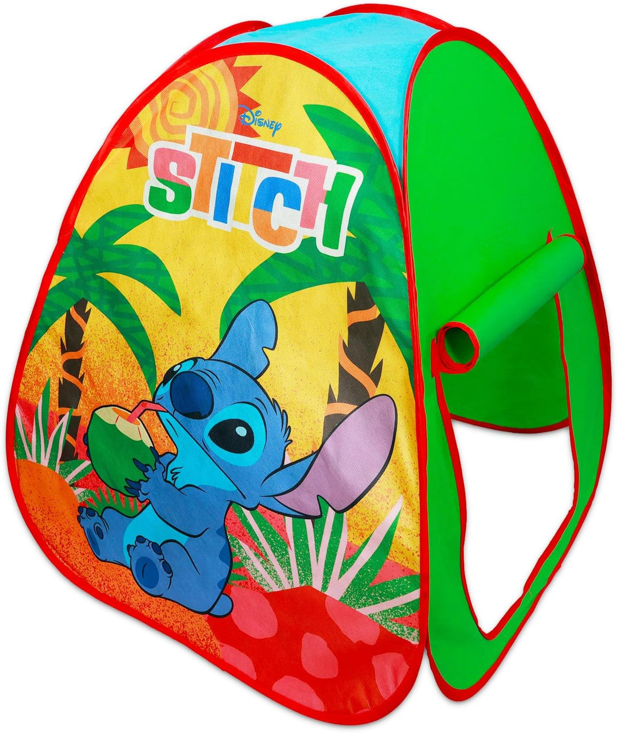 Stitch - Tienda de campaña desplegable para niños, paquete con tien...