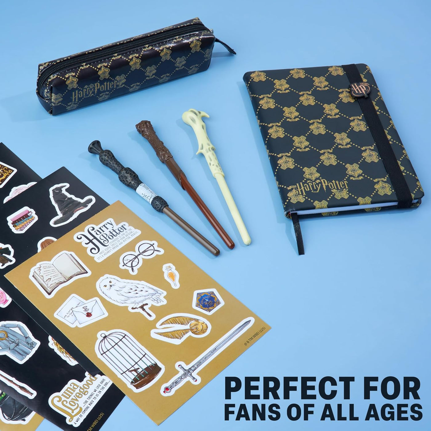 Get Trend Harry Potter - Juego de papelería para niñas, 4 piezas |...