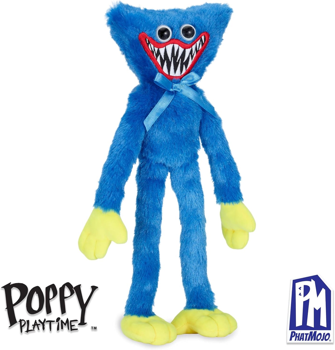 Poppy Playtime - Peluche Scary Huggy Wuggy (felpa mediana de 14 pul...
