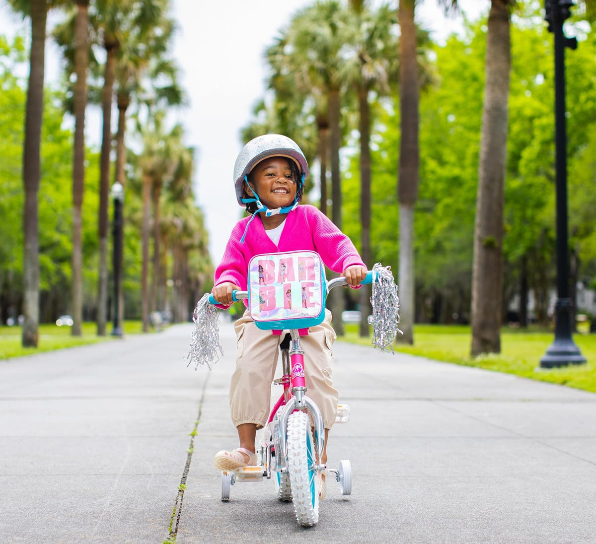 Bicicleta para niñas Dynacraft Barbie de 12, 16 y 18 pulgadas para...