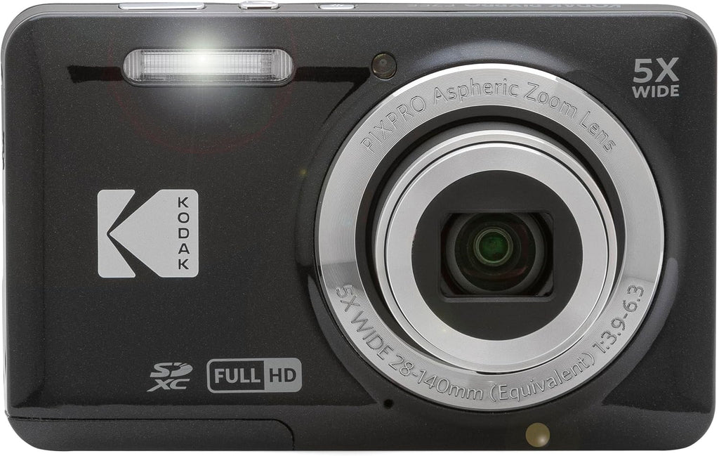 Kodak PIXPRO FZ55 cámara digital negra de 16 MP con zoom óptico 5X,...