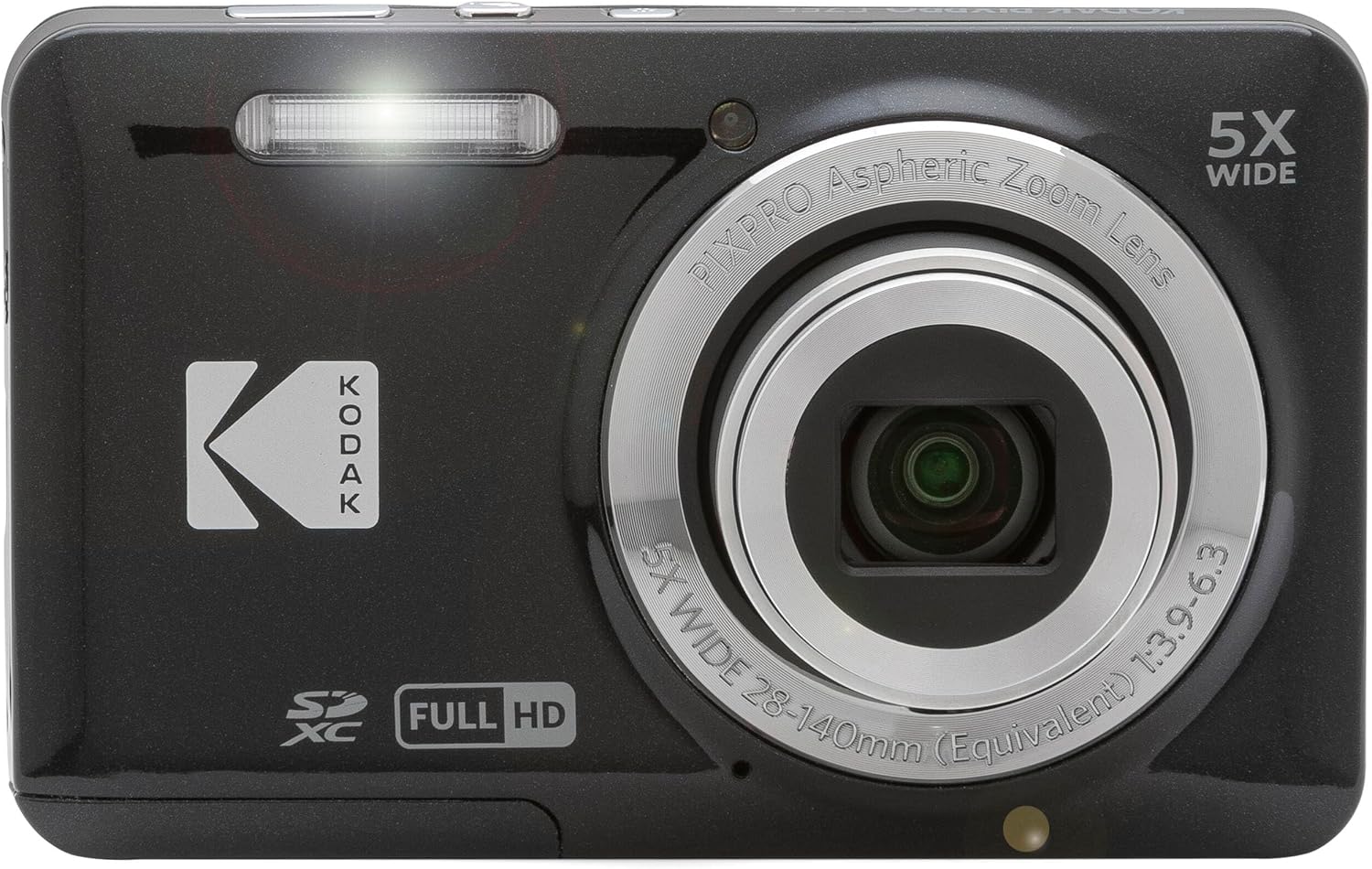 Kodak PIXPRO FZ55 cámara digital negra de 16 MP con zoom óptico 5X,...