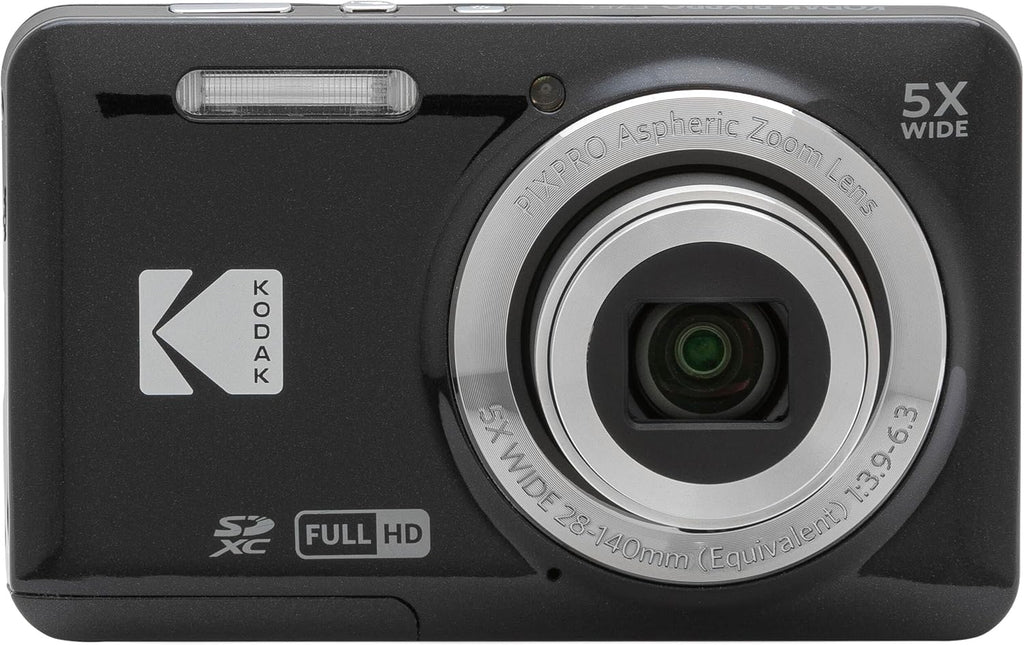 Kodak PIXPRO FZ55 cámara digital negra de 16 MP con zoom óptico 5X,...
