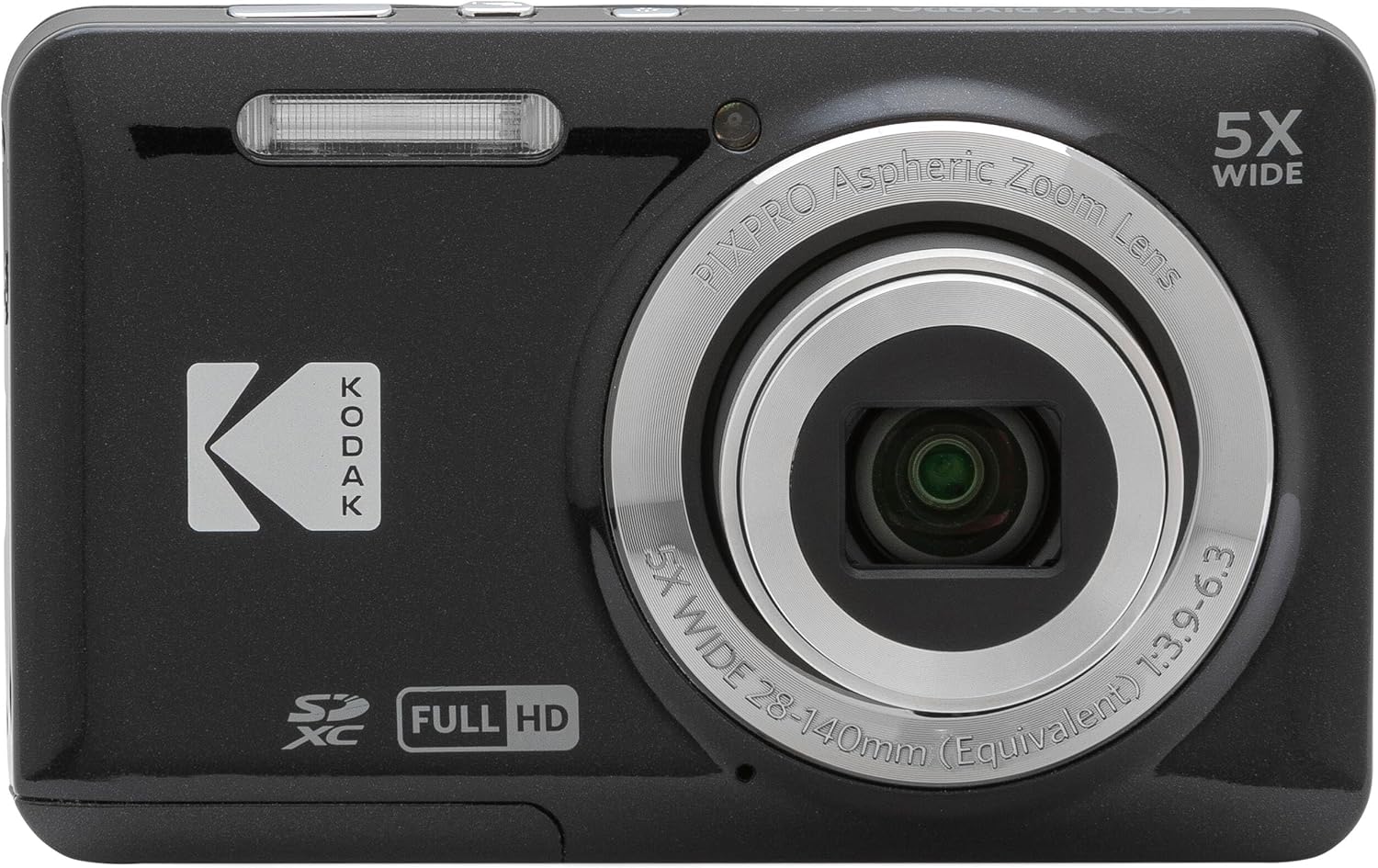 Kodak PIXPRO FZ55 cámara digital negra de 16 MP con zoom óptico 5X,...