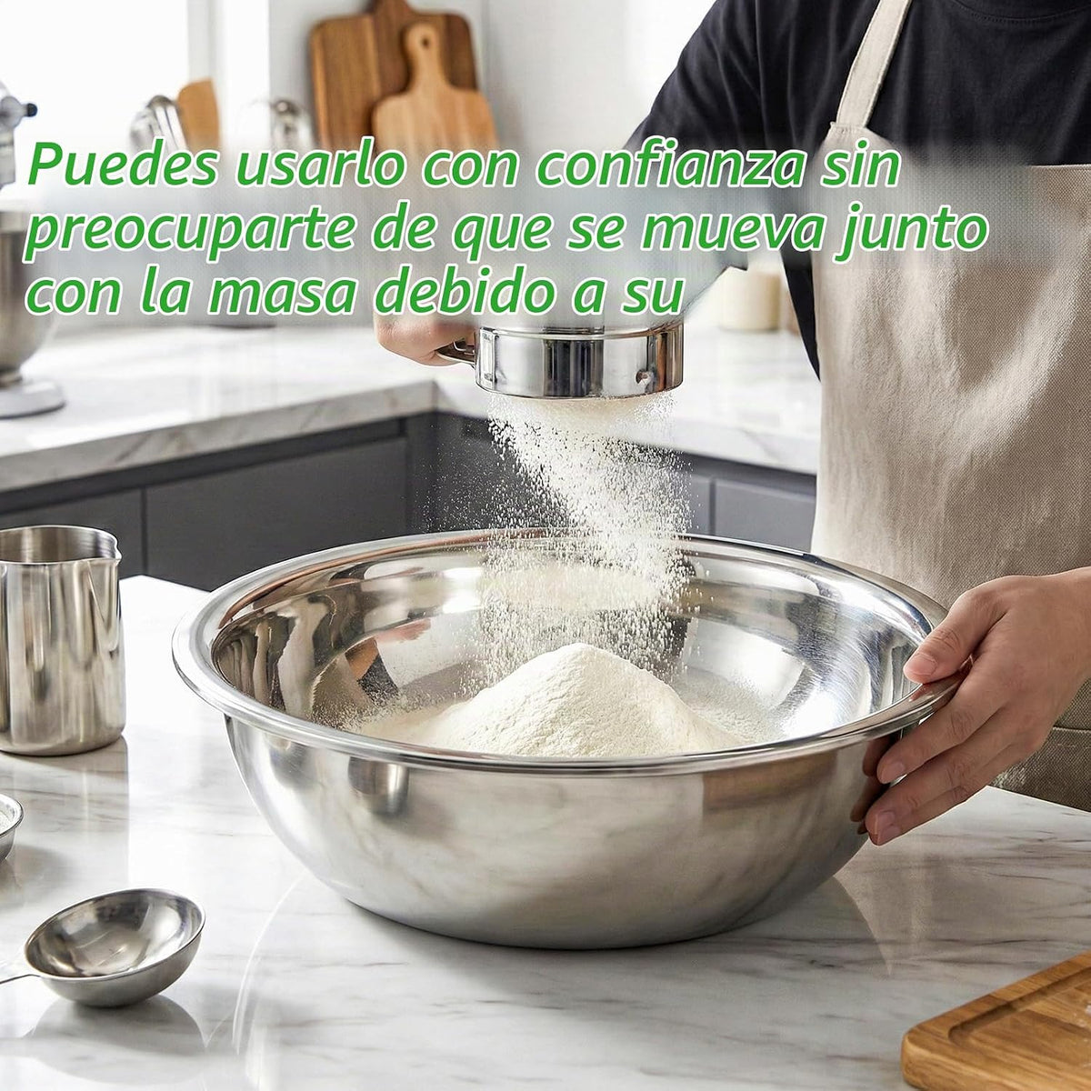 WUWEOT Paquete de 3 cuencos grandes de 10 cuartos de galón, cuencos...