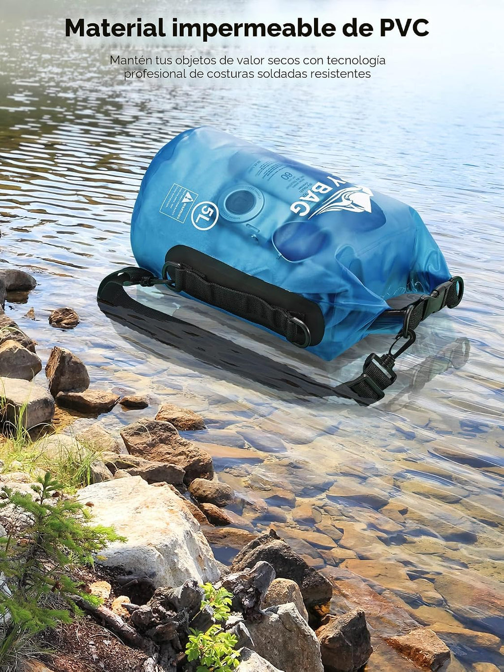 HEETA Bolsa Seca Impermeable para Mujeres y Hombres, 5L\/10L\/20L\/...