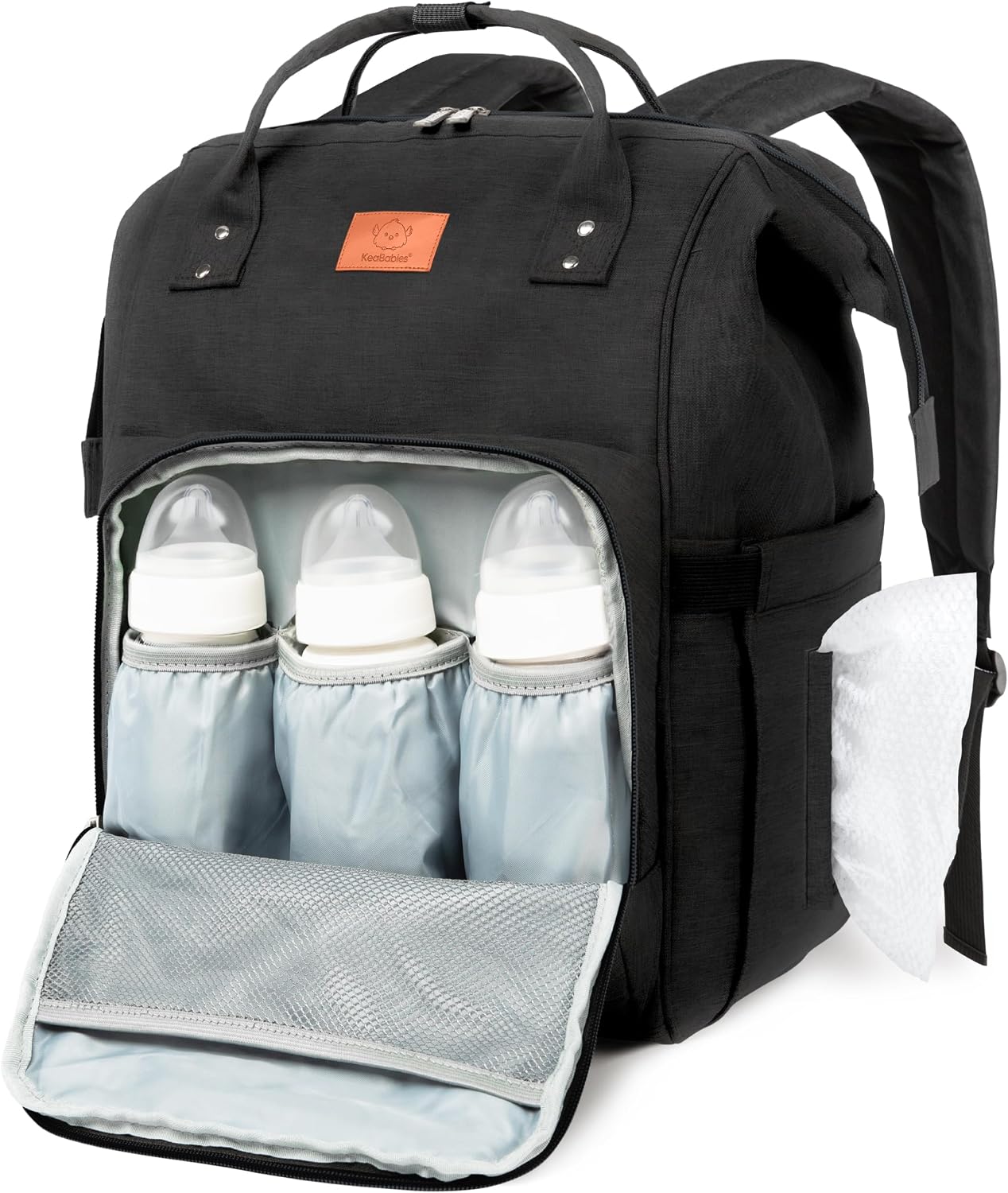 KeaBabies Mochila para pañales de bebé, bolsa de bebé para niños, n...