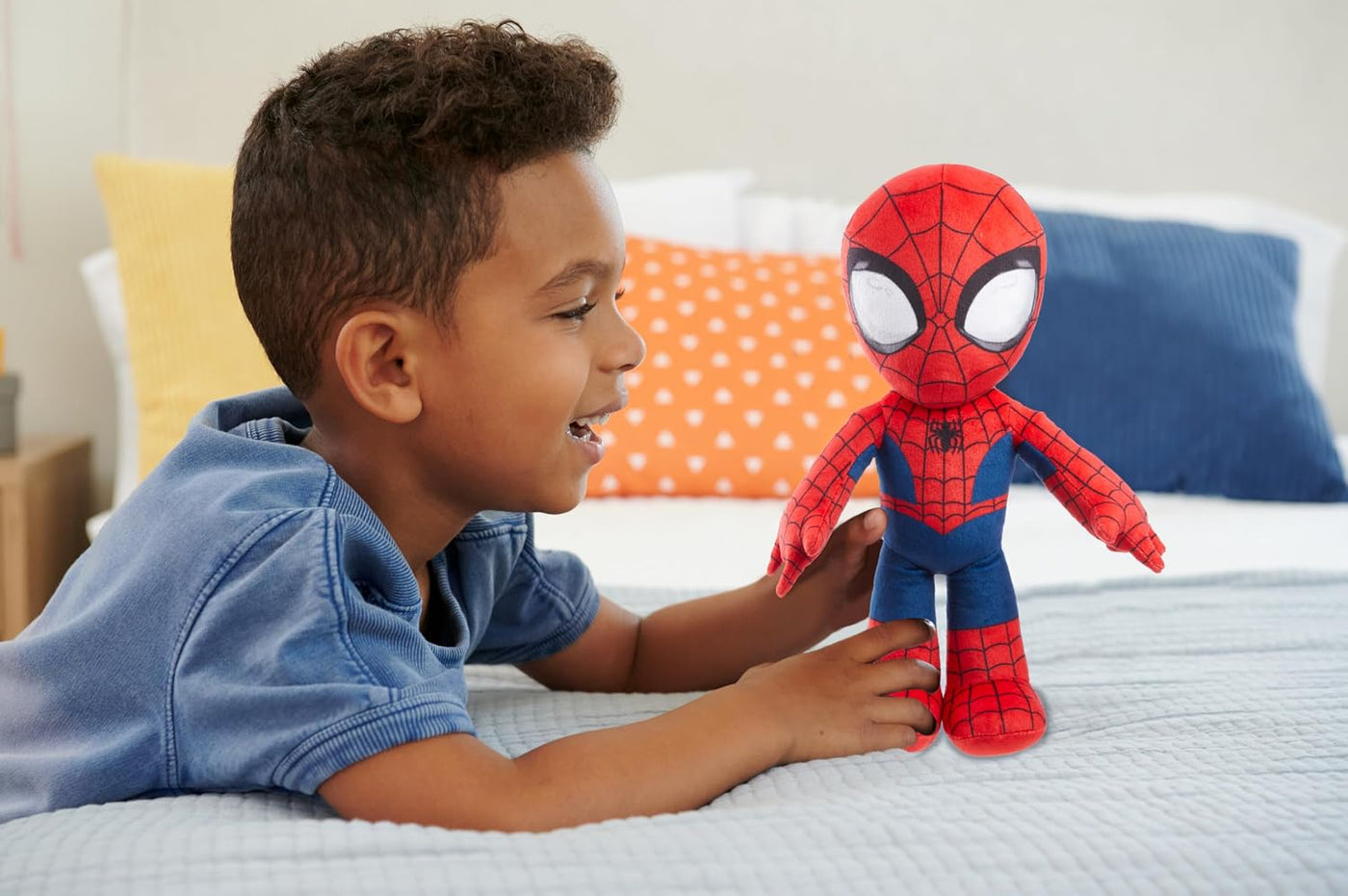 Mattel Marvel Plush Talkers - Juguete suave de 11.75 pulgadas, figu...