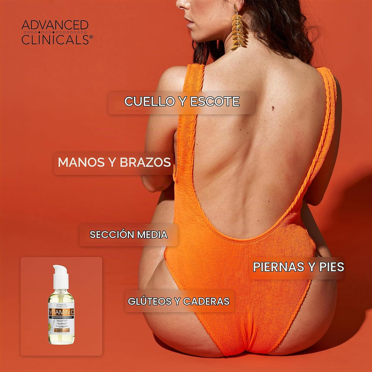 Advanced Clinicals Crema Hidratante Iluminadora de Vitamina C + Ace...