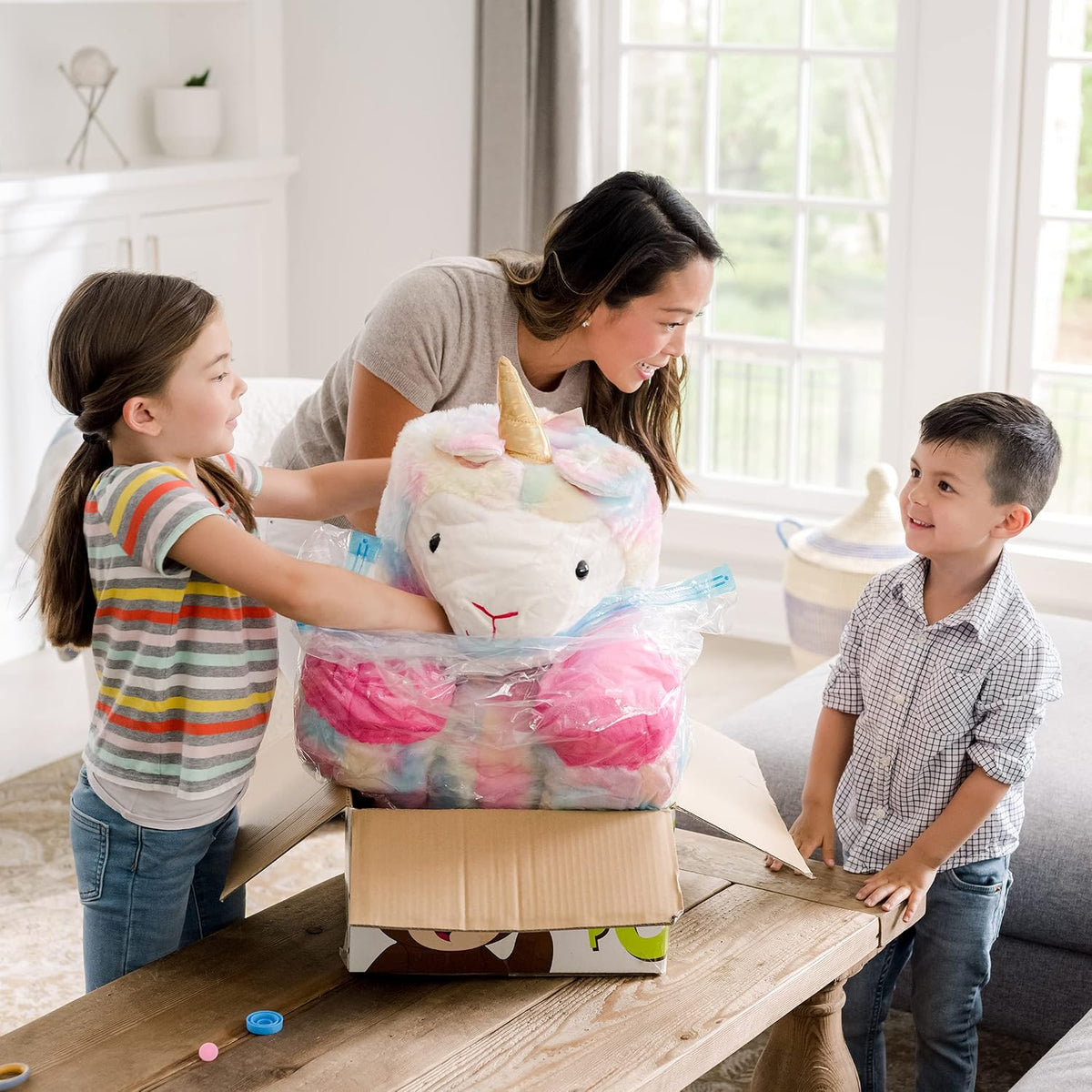 Animal Adventure | Sqoosh2Poof - Animal de peluche gigante, tierno...