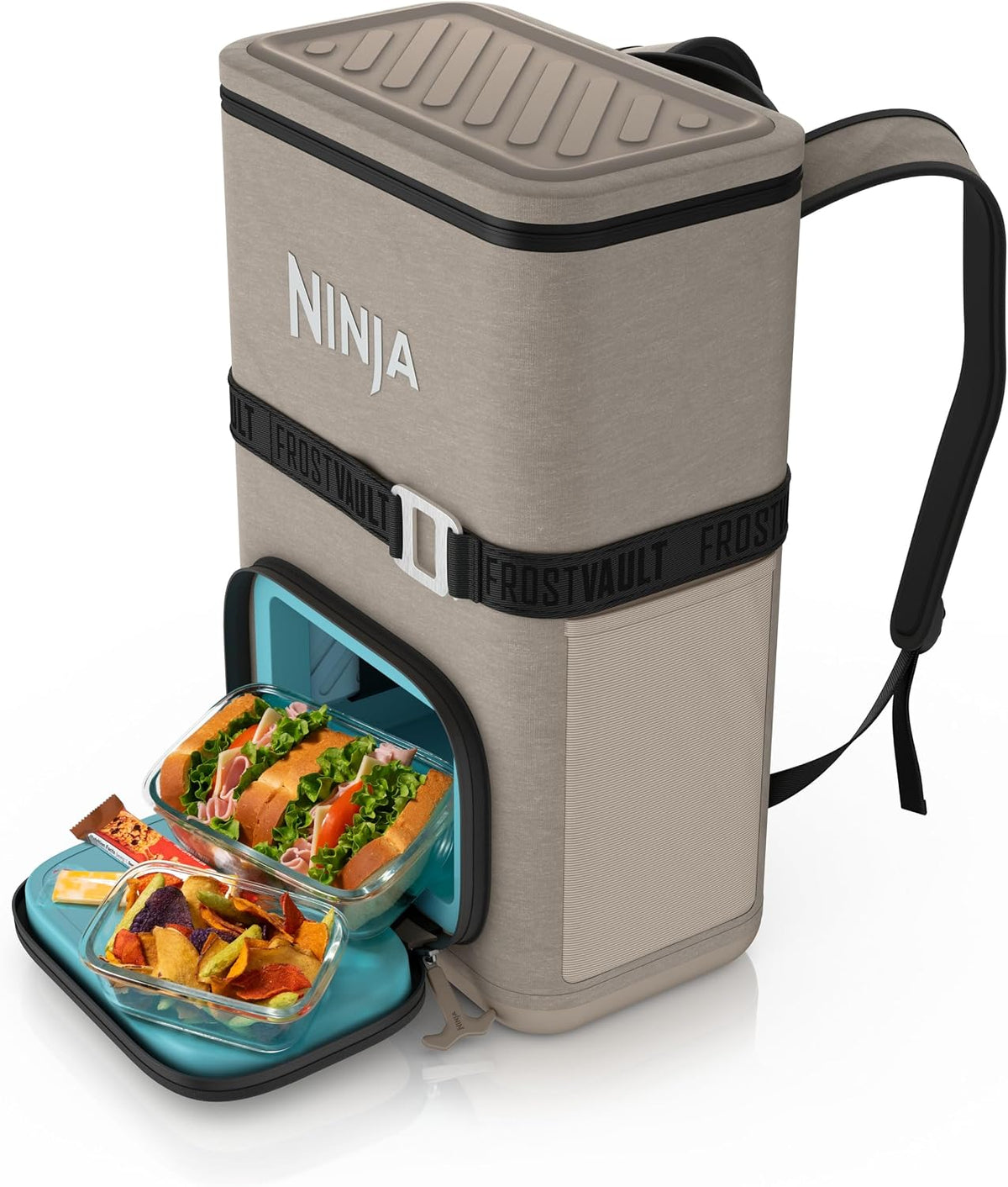 Ninja | Enfriador de mochila | Enfriador suave para 24 latas FrostV...