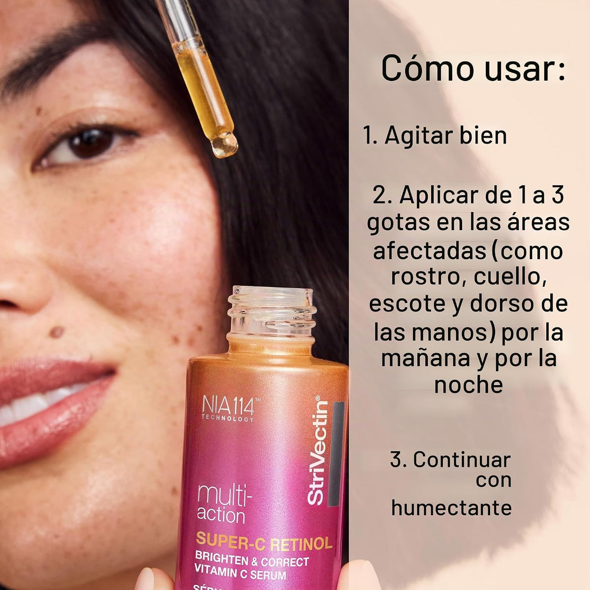 StriVectin Multi Action Super C Retinol Suero Iluminador y Corrector