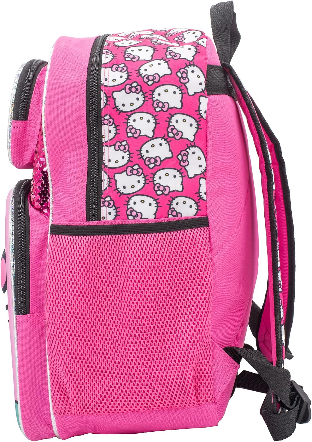AI ACCESSORY INNOVATIONS Mochila para niños, Hello Kitty rosa, Gran...