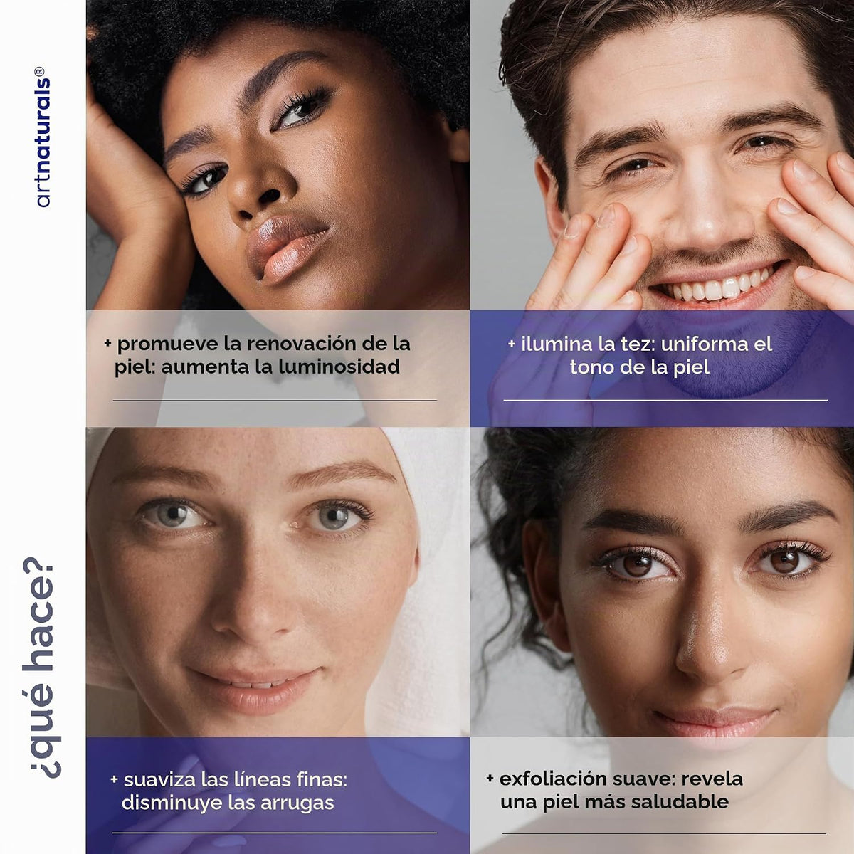 ArtNaturals - Suero facial de ácido glicólico, vitamina C y aloe ve...