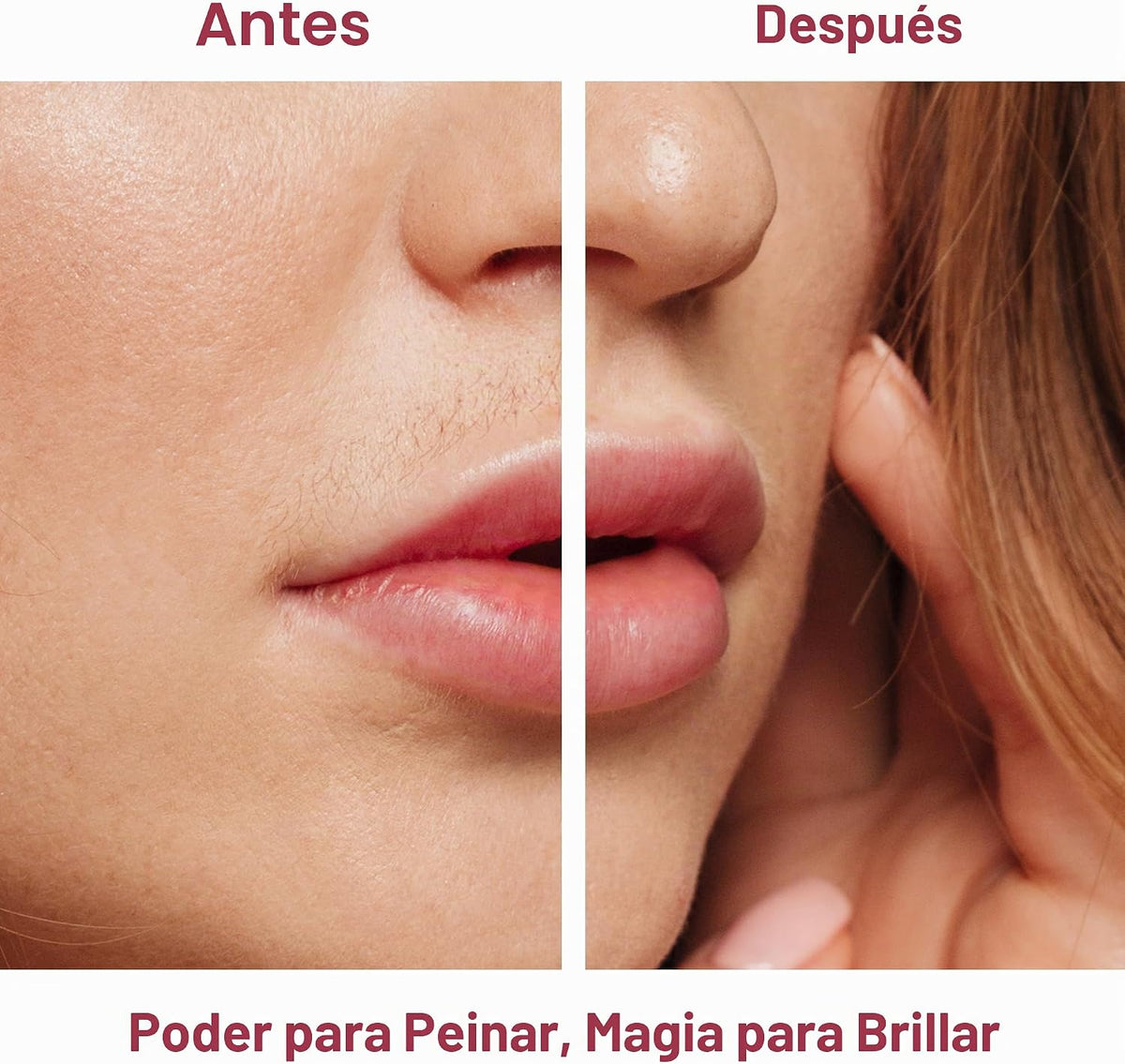 VISOFO Afeitadora facial para mujer, depilación facial, recortadora...