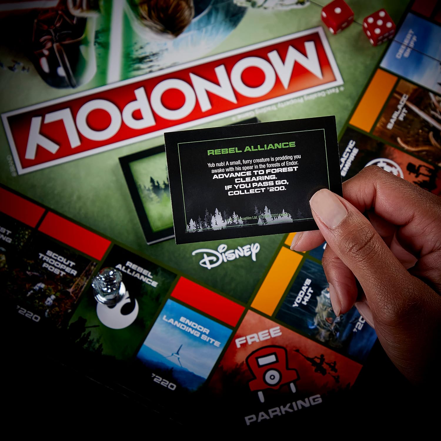 Hasbro Gaming Monopoly: Star Wars Return of The Jedi - Juego de mes...