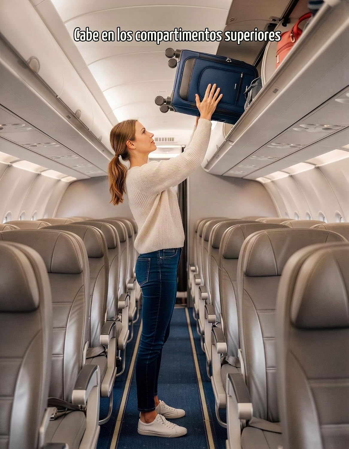 LOVEVOOK Maletas Softside con ruedas para viajes para mujeres y hom...
