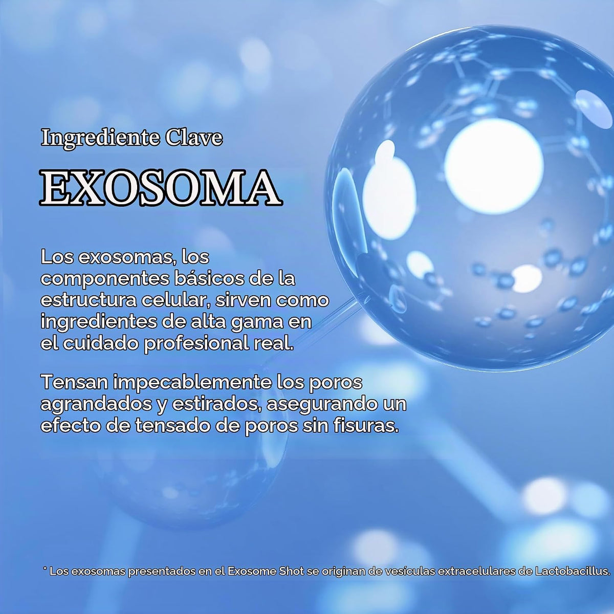 medicube Exosome Shot Zero 2,000 PPM Spicule Facial Serum Para Poro...