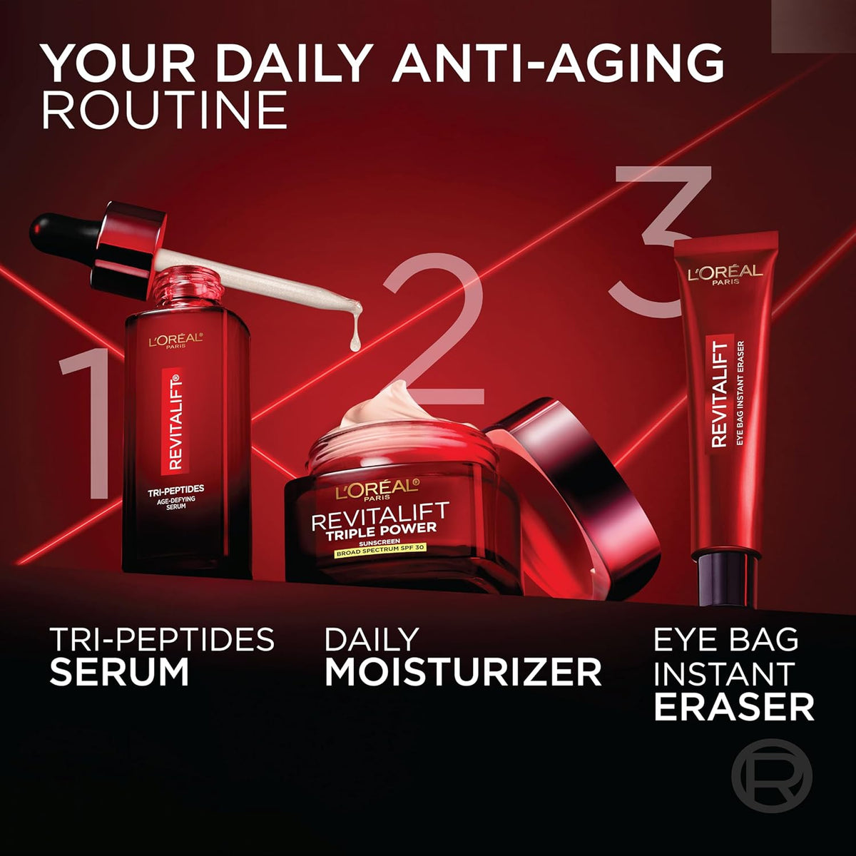 L'Oreal Paris Revitalift Triple Power Crema hidratante facial y...
