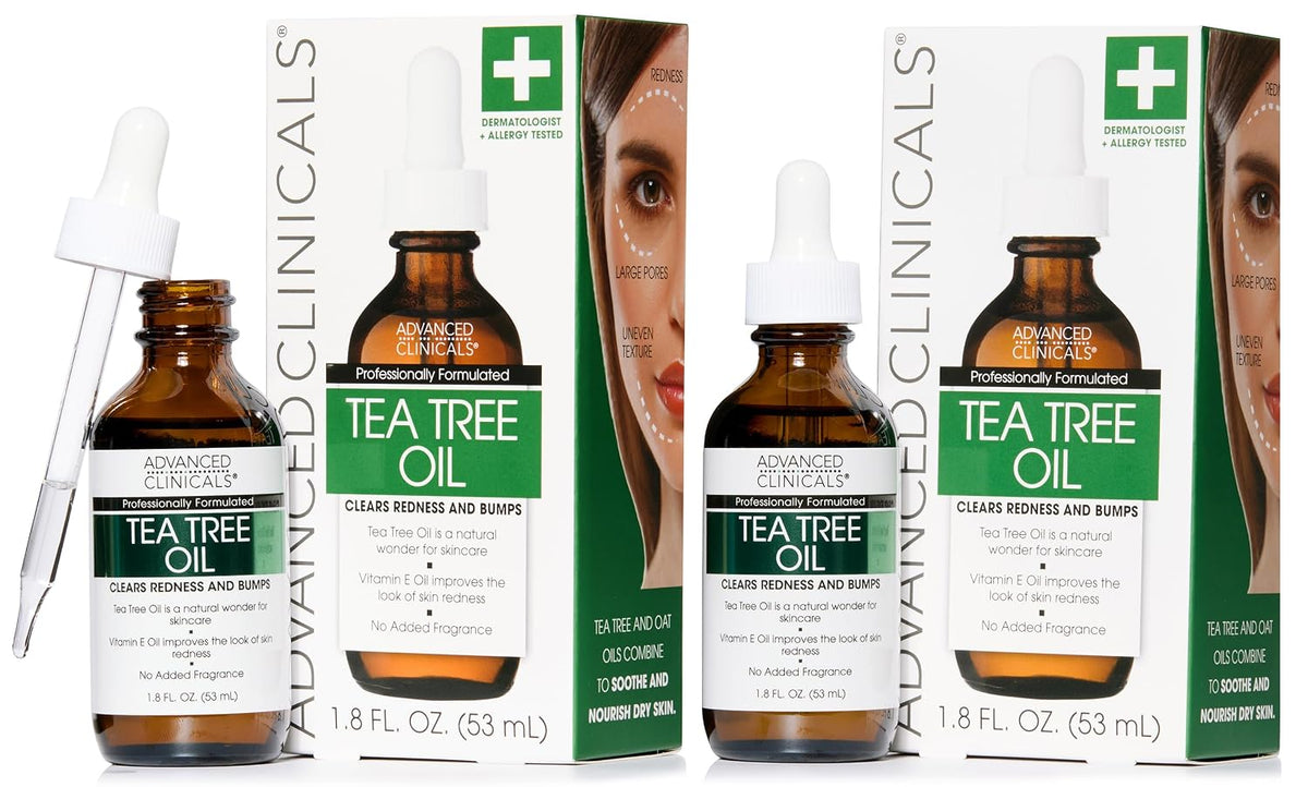 Advanced Clinicals - Suero facial de aceite de árbol de té | Suero...