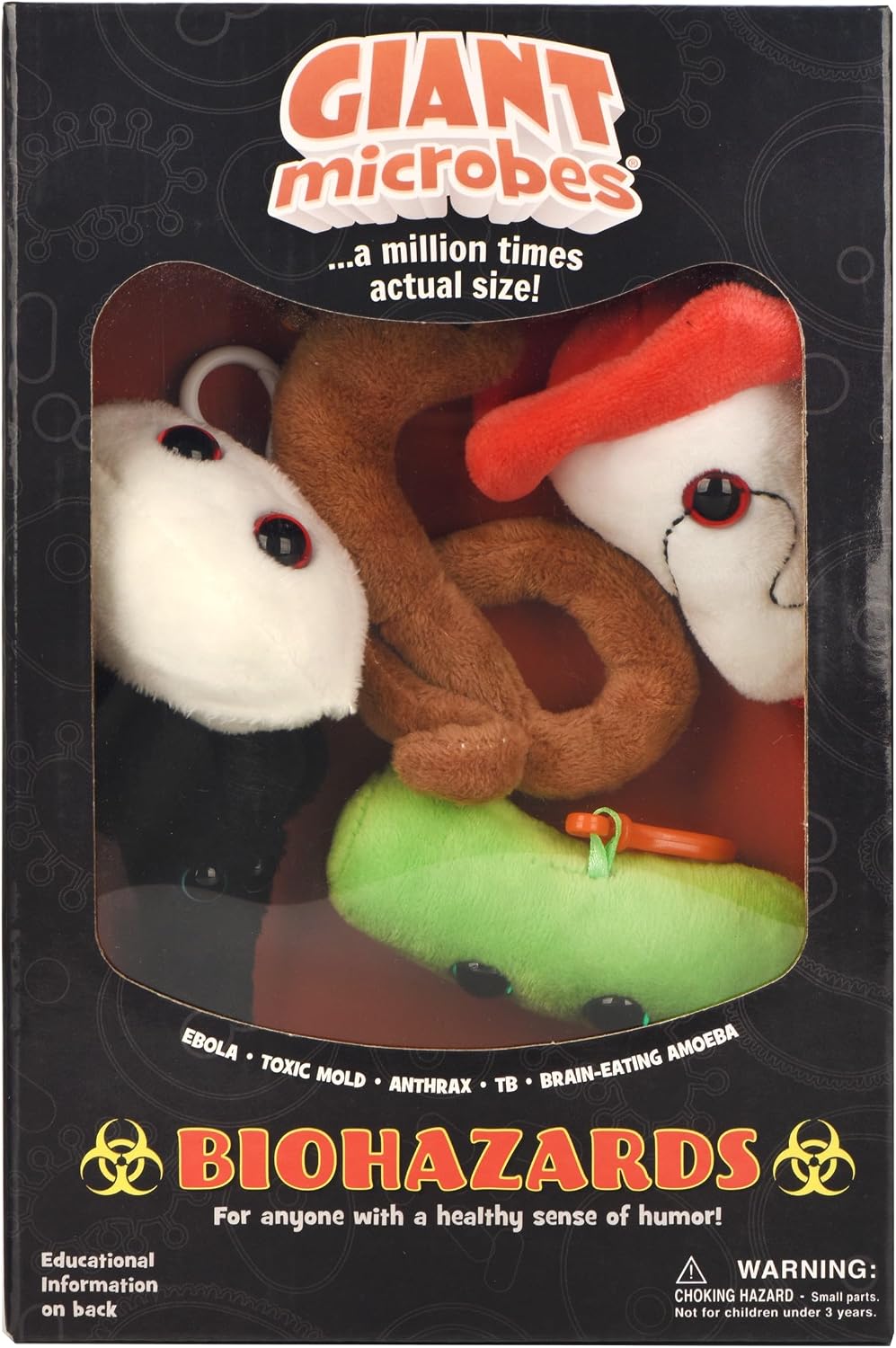 GIANTmicrobes Caja de Regalo de Peligros Biológicos, Regalos de Mic...
