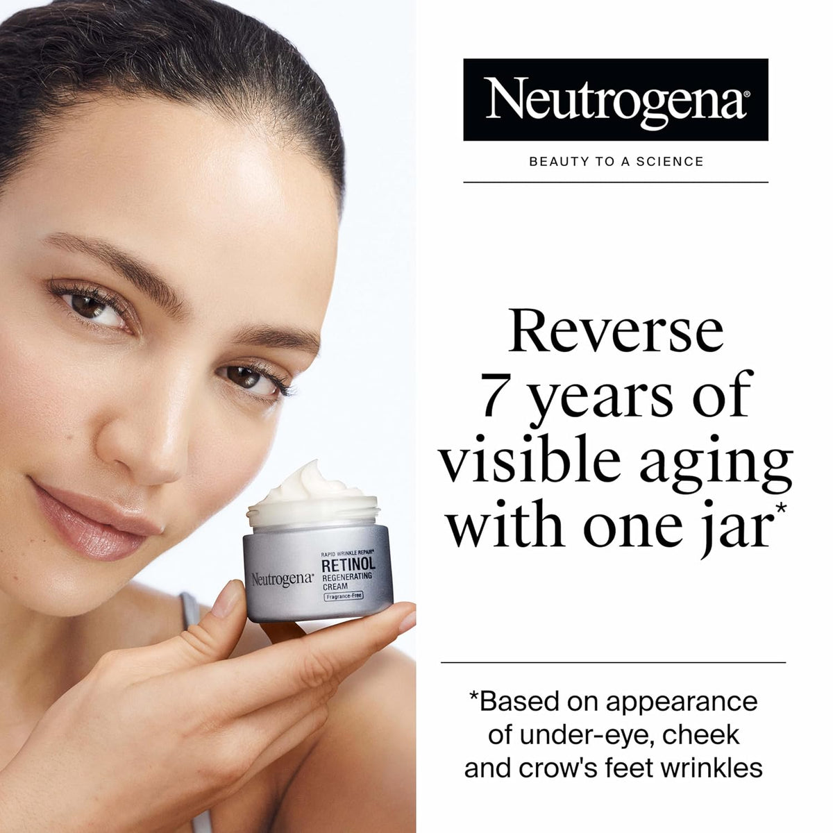 Neutrogena Hidratante facial de retinol para reparación rápida de a...