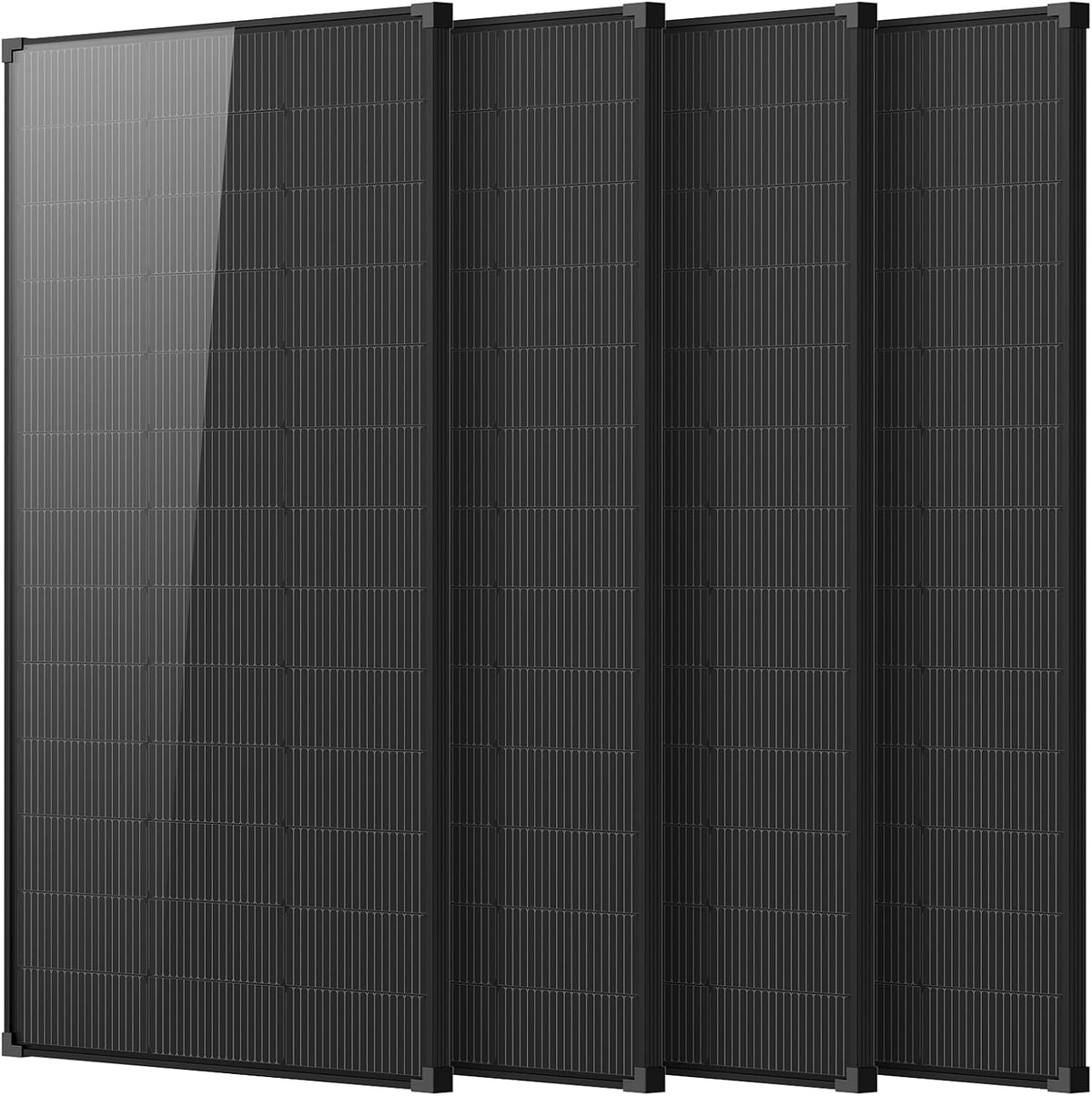 AeternaSol Paneles solares de 800 W, 4 paneles solares de 200 vatio...