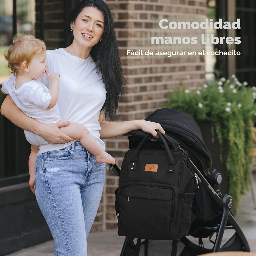 KeaBabies Mochila para pañales de bebé, bolsa de bebé para niños, n...