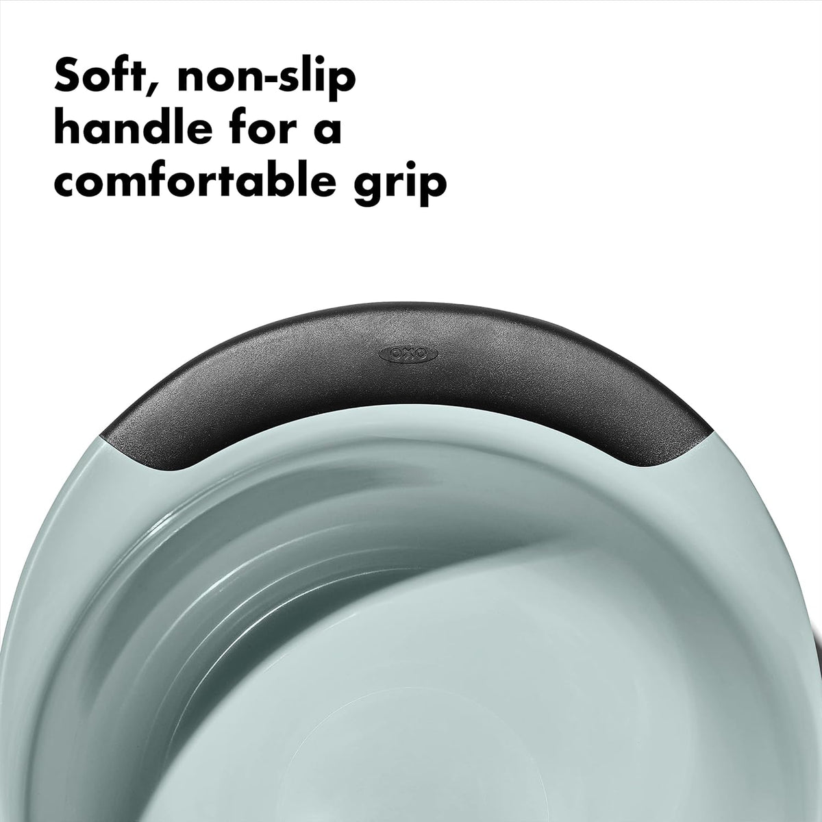 OXO Good Grips Juego de 3 Cuencos de Plástico para Mezclar de 3 Pie...