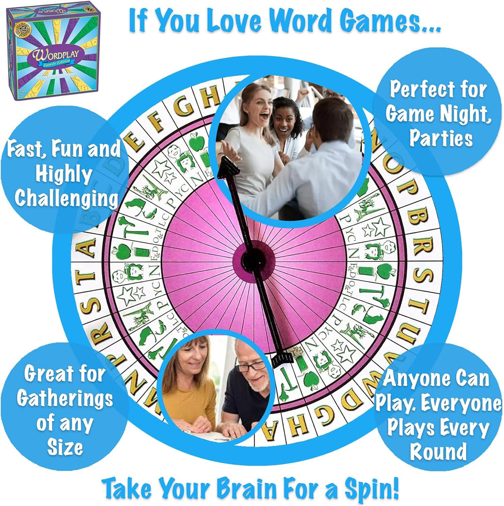 Juego de palabras: el mejor juego de mesa de desafío de palabras de ritmo rápido