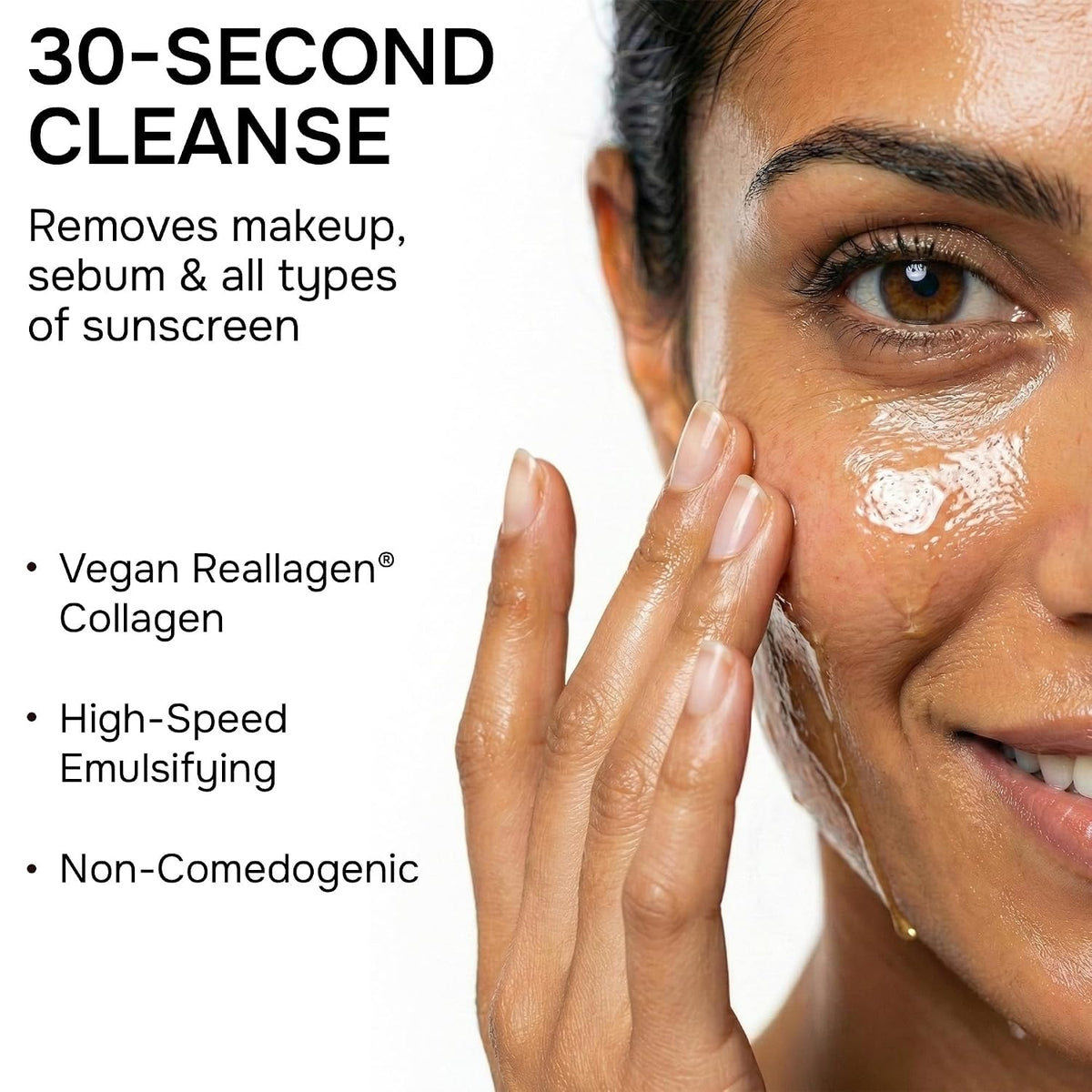 SimplyVital Paquete de mascarilla facial de aceite limpiador para l...