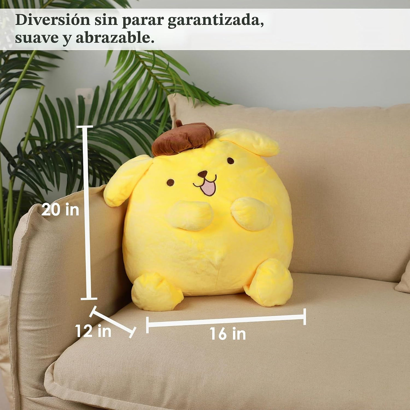Juju Yellow Peluche Kawaii Amarillo (20 pulgadas) - Lindo Animal de...