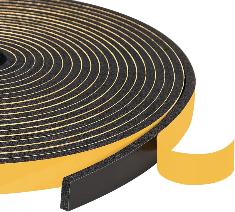 Yotache Cinta de Sellado de Espuma 3\/8" A X 1\/8" G (Nuevo...