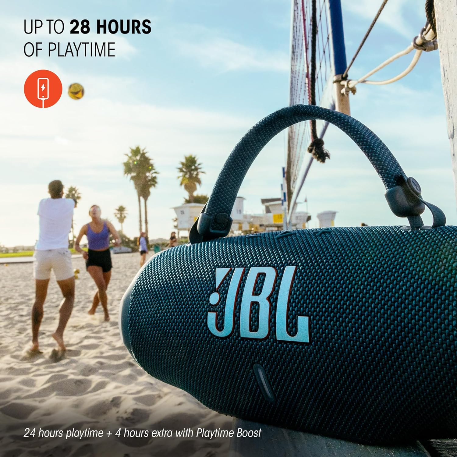 Altavoz Bluetooth portátil JBL Charge 6, impermeable, a prueba de c...
