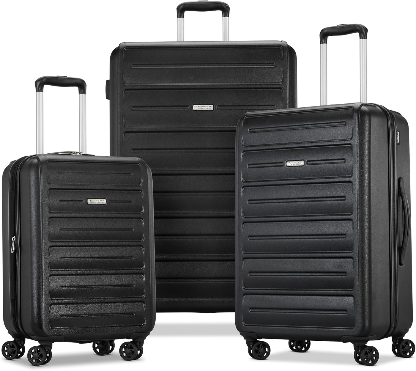 American Tourister Westridge - Juego de maletas rígidas con ruedas...