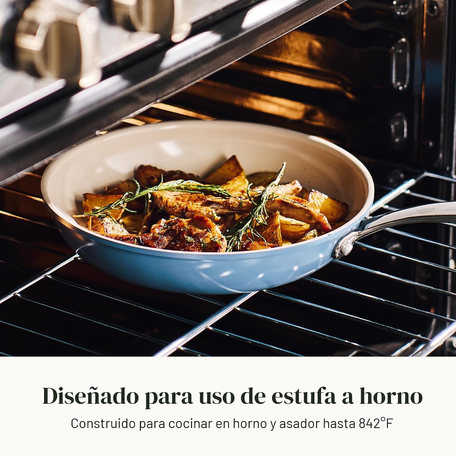 Redchef Juego de sartenes de cerámica antiadherente, sartenes de ce...