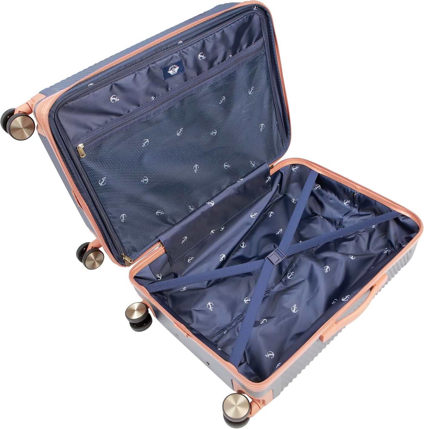 Dockers Spectra Hardside - Spinner expandible de 8 ruedas, India In...
